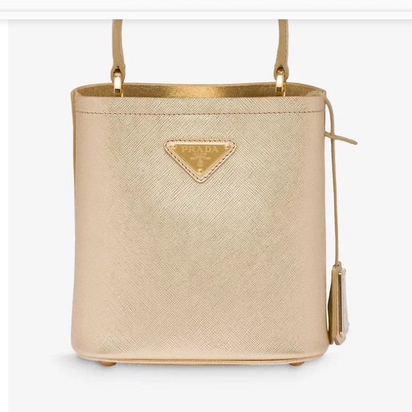 Gold mini handbag - Picture 7 of 11